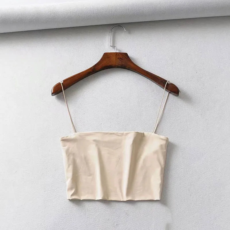 Elastic Cotton Cami