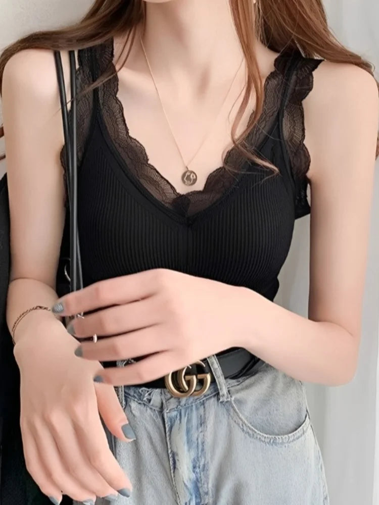 Slimming Lace Tanktop