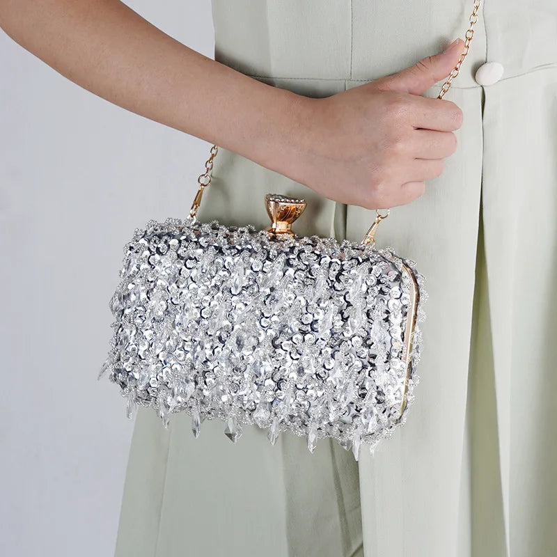 Beaded Sequin Banquet Tote