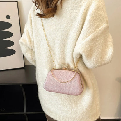 Dinner Shoulder Bag Stylish Evening Bag Wedding Clutch Handbag Black Ladies' Crossbody Bag For Dinner Event Formal Occasion