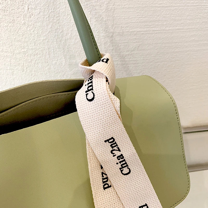 Tote Bag for Women 2024 PU Leather Purse and Handbag Lady Fashion Casual Solid Color Large Capacity Shoulder Bag