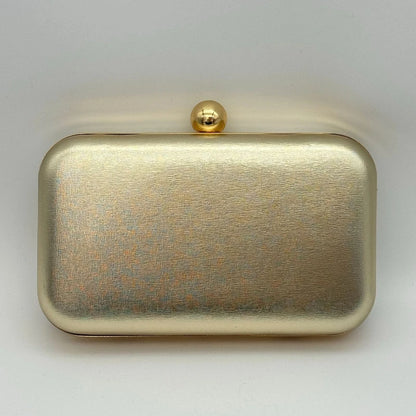 Evening Bags Vintage Metallic Box Bag Clutch Dinner Bag Crossbody Bag for Party Wedding Gathering