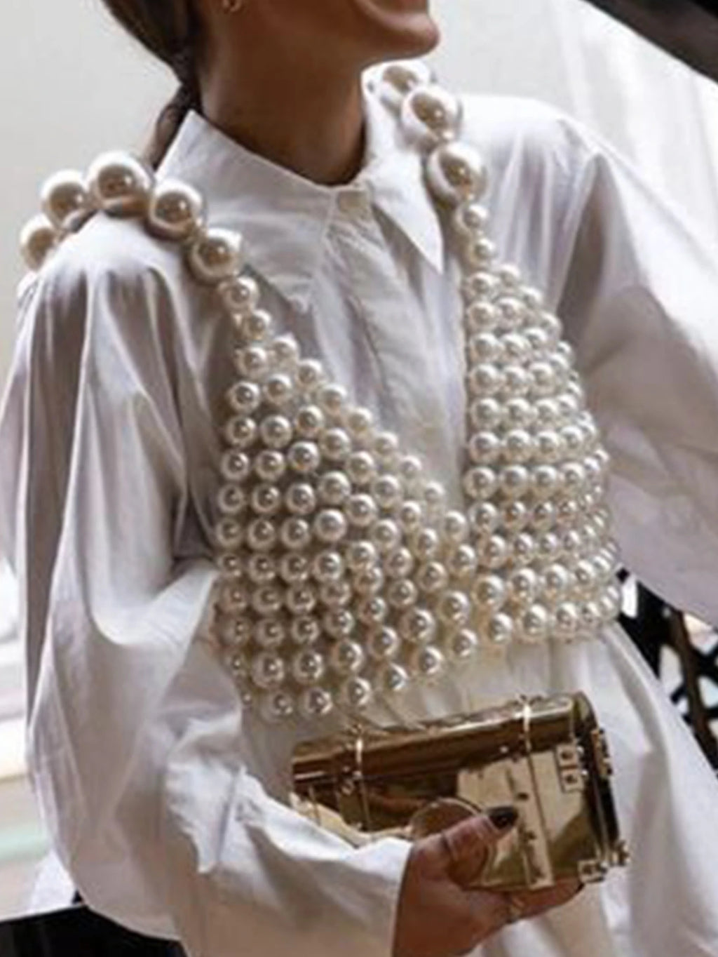 Sexy see through halter pearl corset crop top women 2025 summer festival outfit beach club party top cropped tanks womens tops