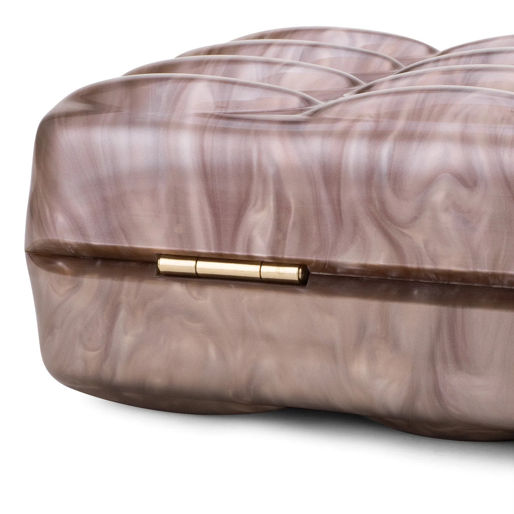 Luxury Evening Bag For Women Elegant Acrylic Hard Surface Ladies Clutch 5 Color Hangbag Party Wedding Shoulder Bags 2024 Fashion