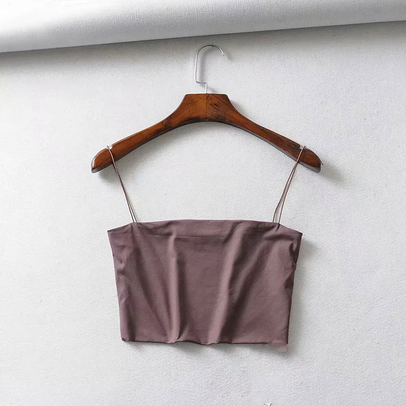 Elastic Cotton Cami