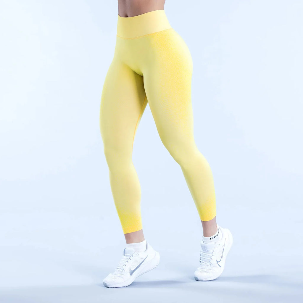 Elastic Scrunch Seamless Yoga Pants