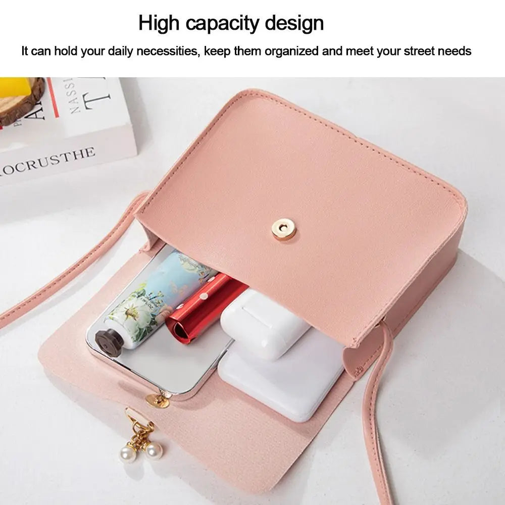 Fashion Square Bag Women Crossbody Bag Ladies Handbags Girls Summer Travel Mini Purse Storage Totes Small Satchel