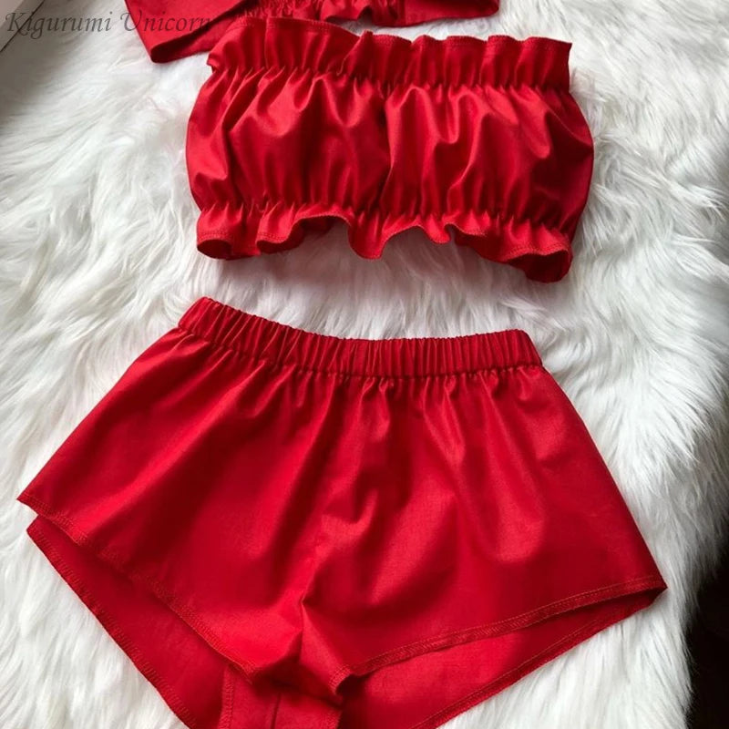 The Silk And Satin Sleep Short Set