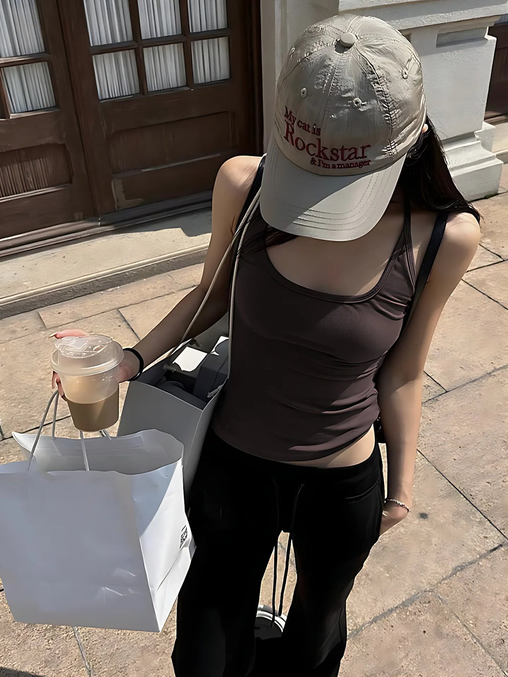 Square Collar Tank Top Spaghetti Strap Crop Top Women Edgy Clothes Y2k Accessories Sleeveless Camison Verano Sexy Top Streetwear