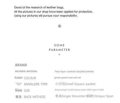 Early Spring Korean Style Cropped Studded Niche Chain Bag 2024 New Trendy Versatile Handbag Genuine Leather Small Square Bag