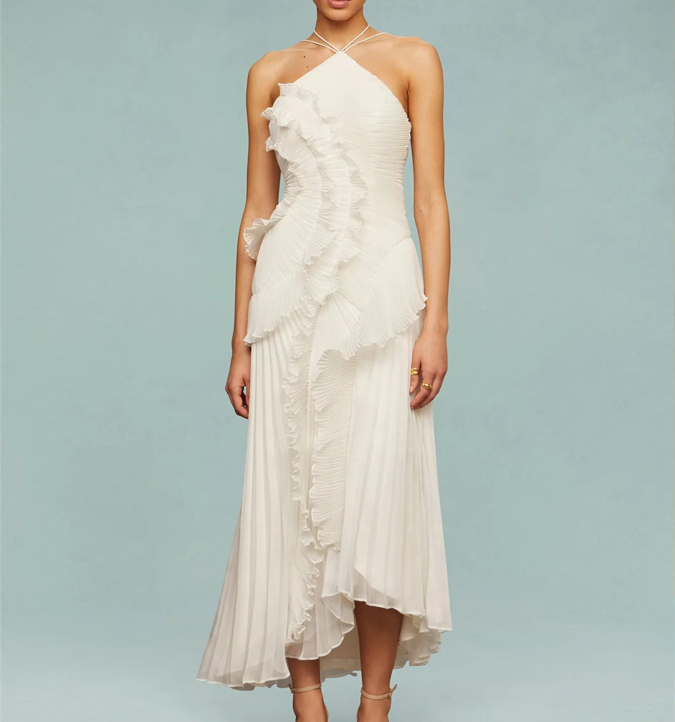 Ruffle Maxi Dress