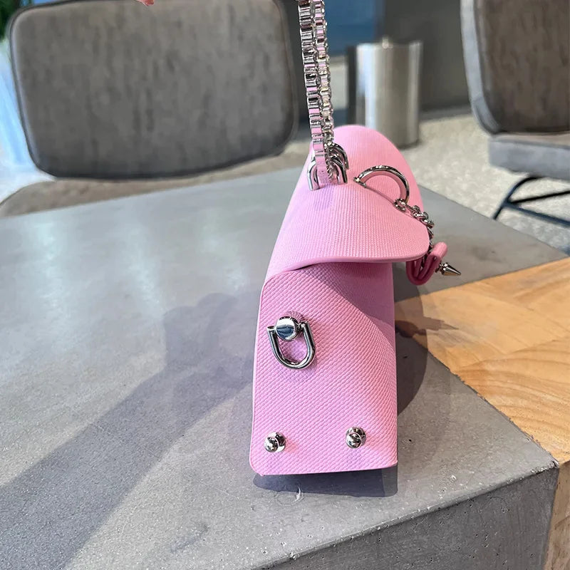 Women's Rectangular Evening Bag-Crystal Embellished Evening Clutch Elegant Party Purse for woman, Luxury Designer Handbags 2025