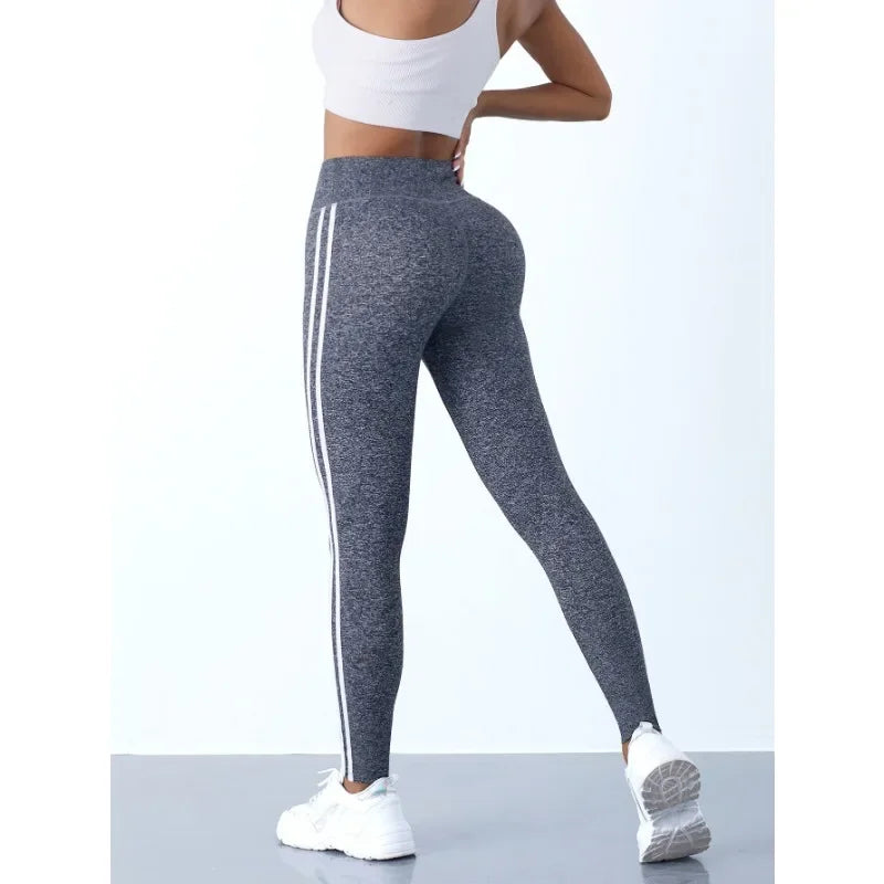 Striped Gym Leggings